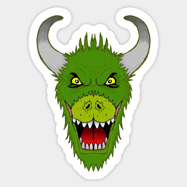 Dinotaur Sticker by MalcolmKirk